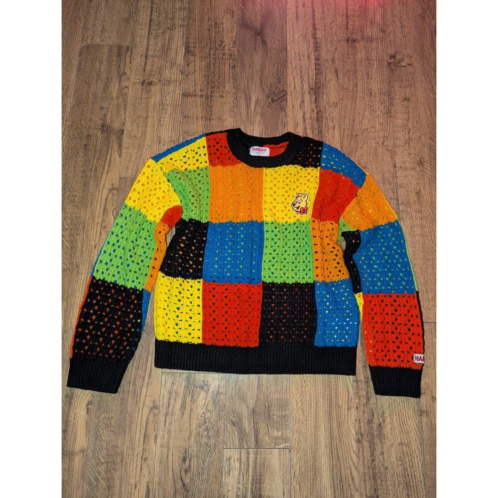 Haribo‎ JCPenney Goldbear Wear Multicolor Sweater Size Medium